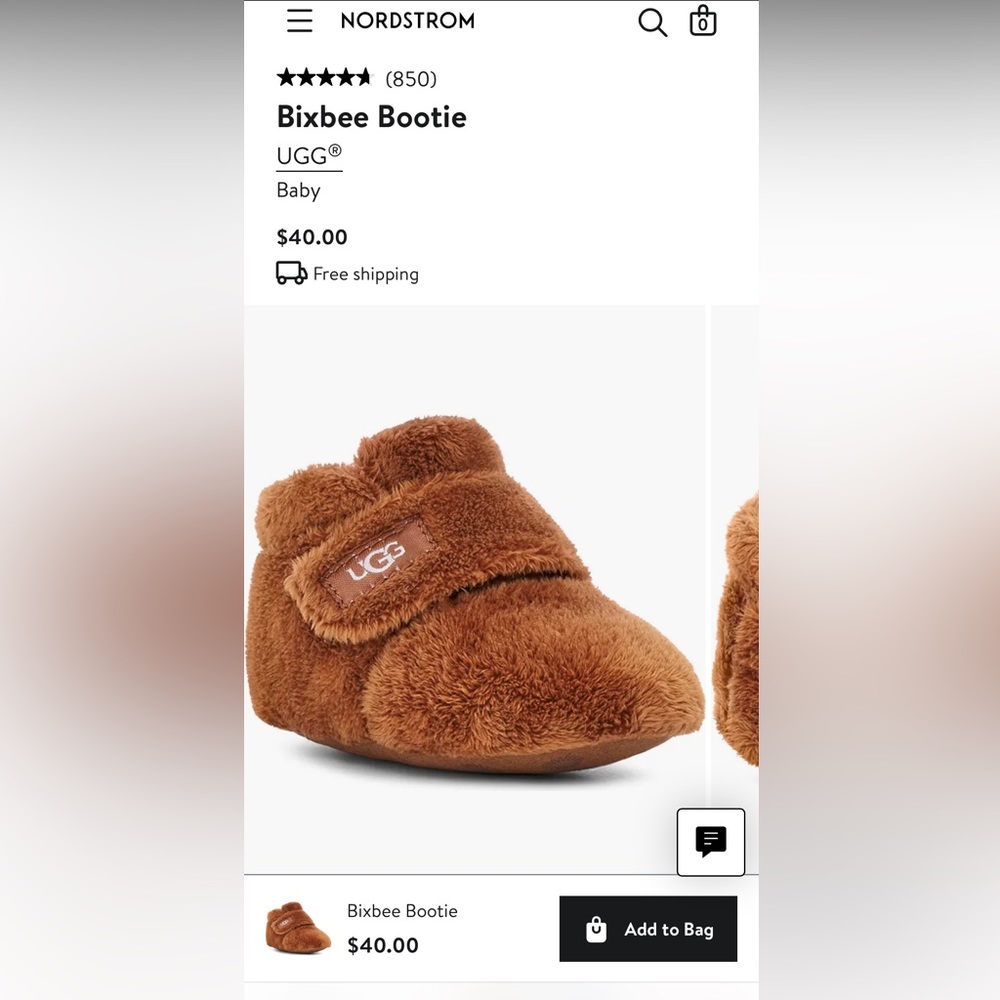 Baby Ugg Bixbee bootie